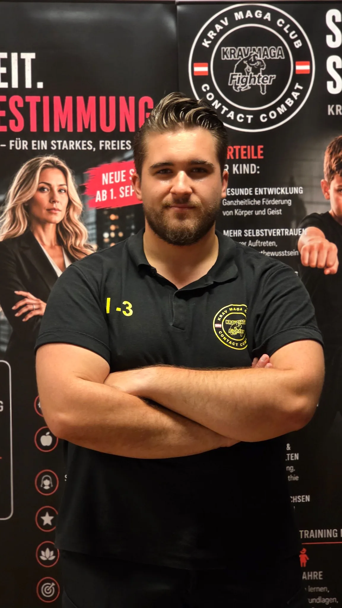 Mateo - Krav Maga Instruktor Level 3 bei Contact Combat
